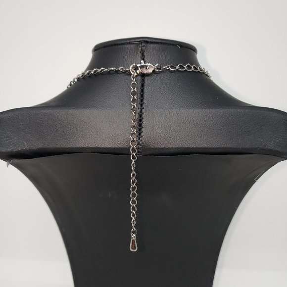 Beautiful Sparkling Pink Beaded Y Drop Necklace - Picture 10 of 10